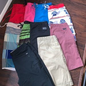 Shorts and board shorts $70 for all or $10 each